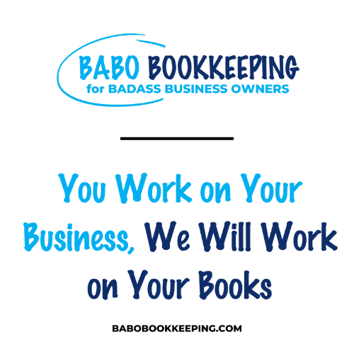 BABO Bookkeeping Logo and Motto